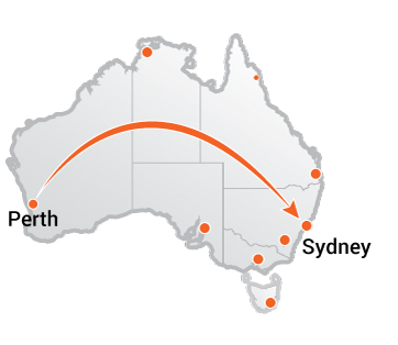 Truck Transport Perth to Sydney Naismith Truck Movers